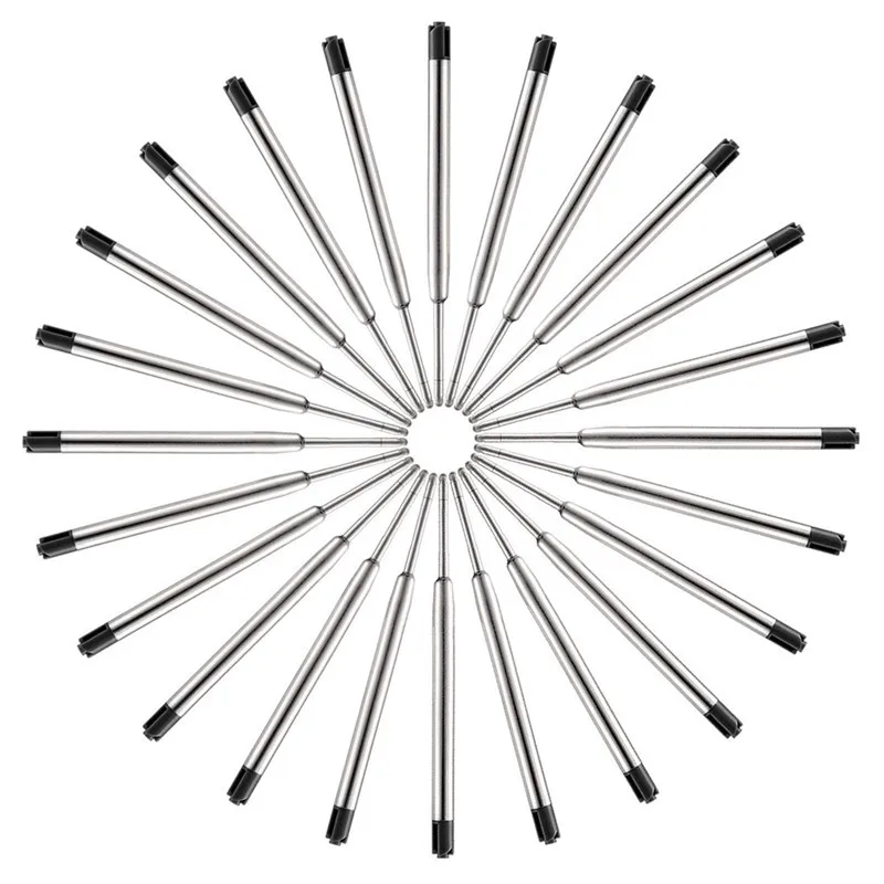 10/20Pcs 펜 리필 다양한 금속 볼펜 리필 사무실 - School Supplies 리뷰 및 가격