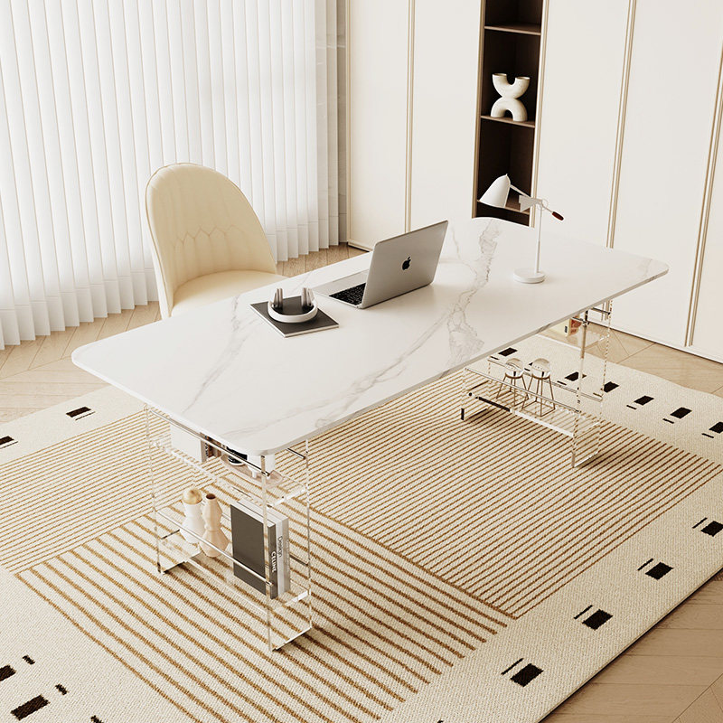 북유럽 고급 소결석 책상 현대적인 디자인 발코니 플로팅 - Office Furniture 리뷰 및 가격
